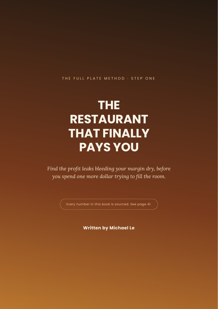 Cover of The Restaurant That Finally Pays You by Michael Le